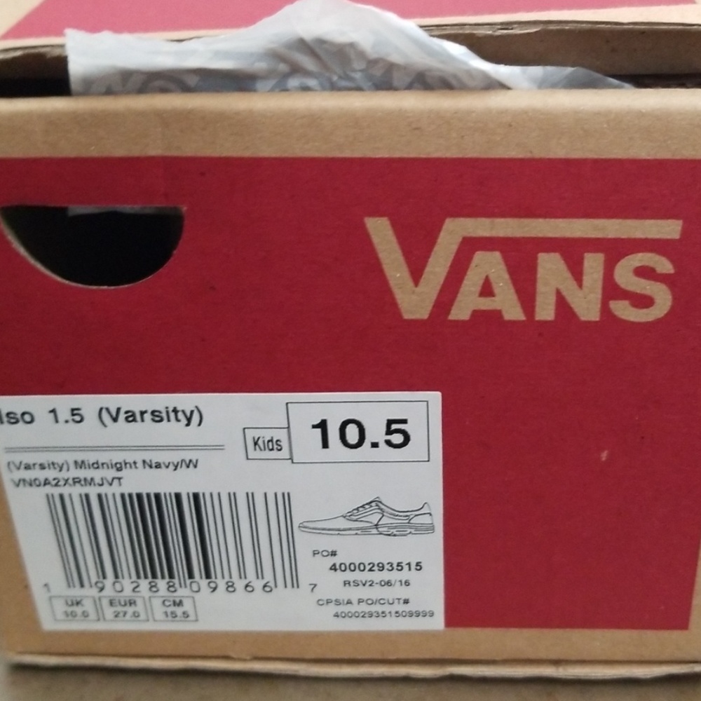 Varsity Midnight Vans - Picture 4 of 4